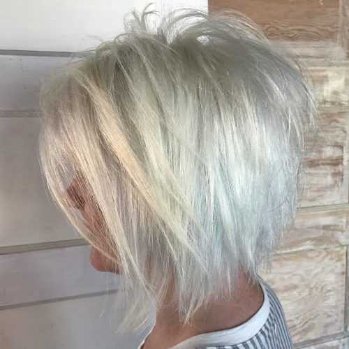 Medium Silver Layers Hairstyles (Photo 20 of 20)
