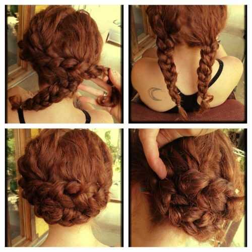 Updo Hairstyles For Long Thick Hair (Photo 15 of 15)