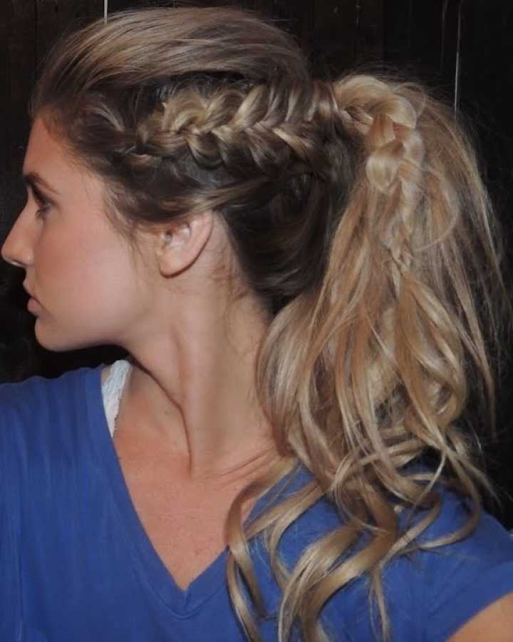 2023 Popular Long Ponytails with Side Braid