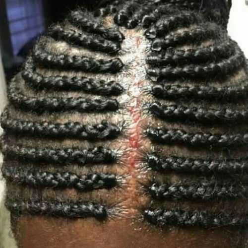 Braided Hairstyles To The Scalp (Photo 15 of 15)