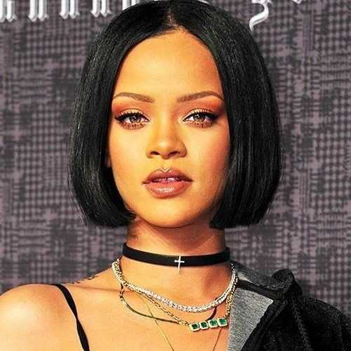 Rihanna Bob Hairstyles (Photo 2 of 15)