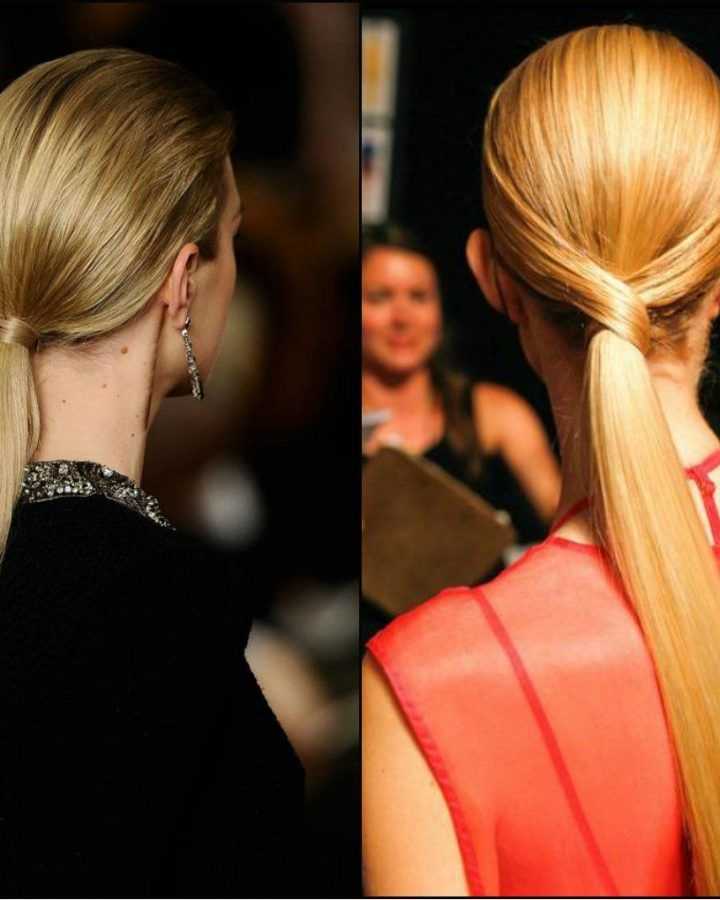 Strict Ponytail Hairstyles