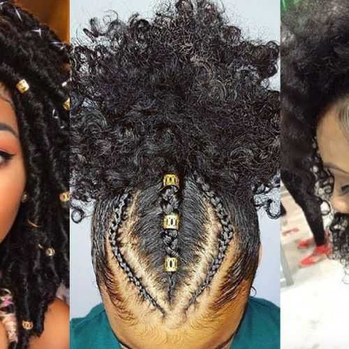 Medium Haircuts For Black Women With Natural Hair (Photo 9 of 20)