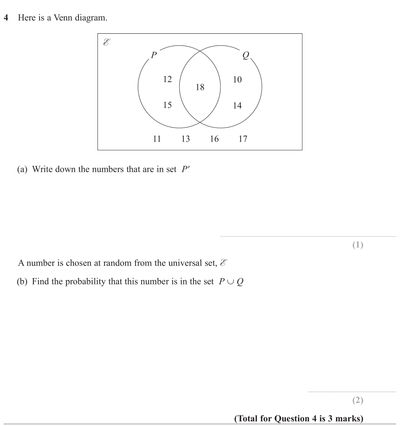 Question image for GCSE Maths - Higher Summer 2024 Paper 1 question ...