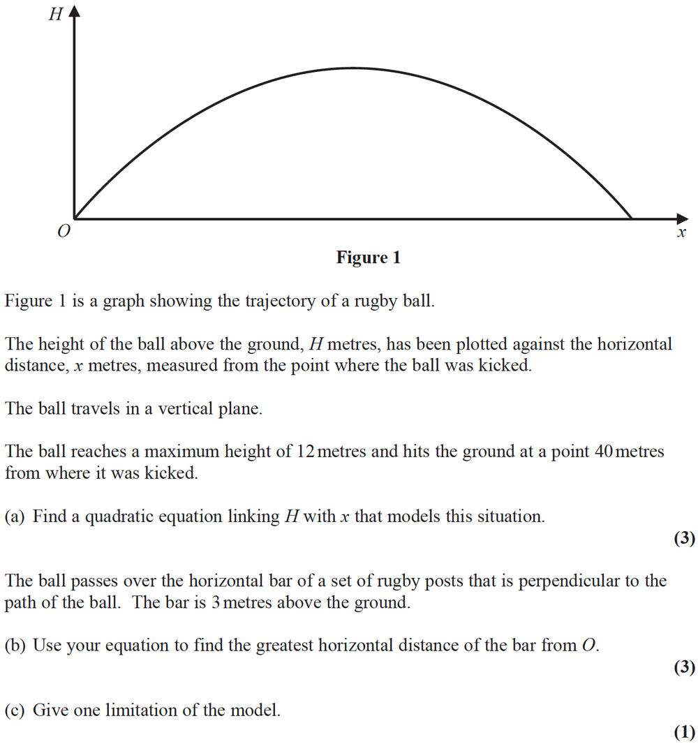 Examq edexcel a level maths 2018 paper 2 pure question 08