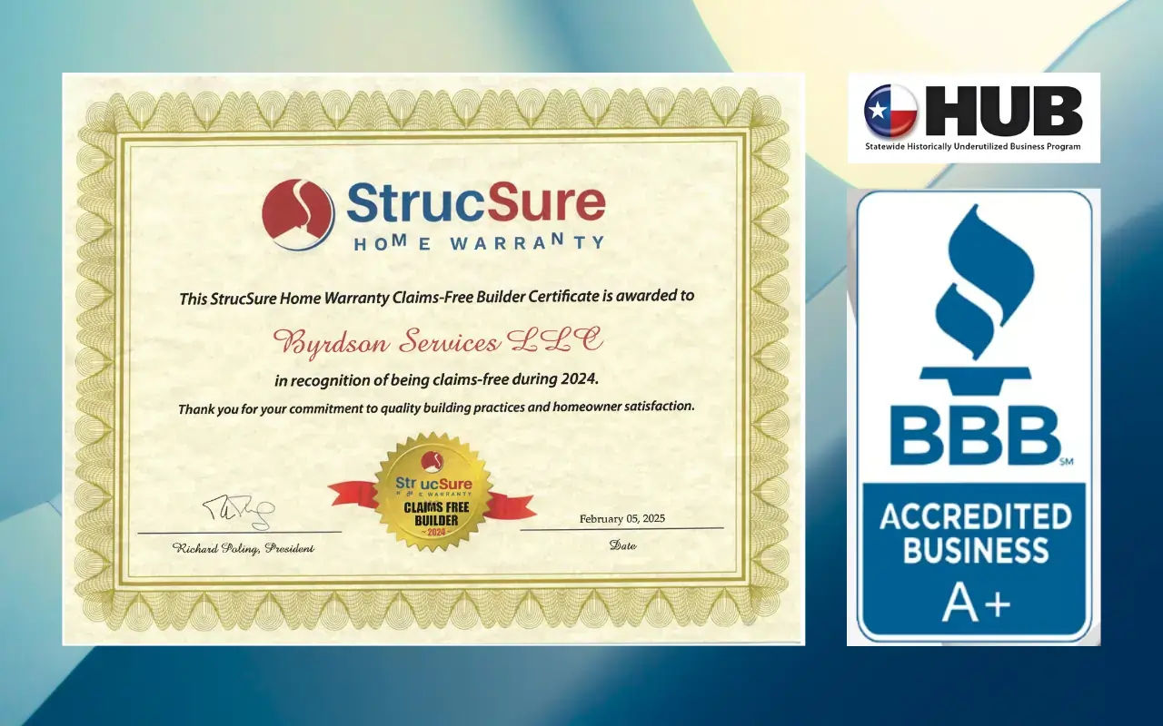 Excello Homes Professional Certificate