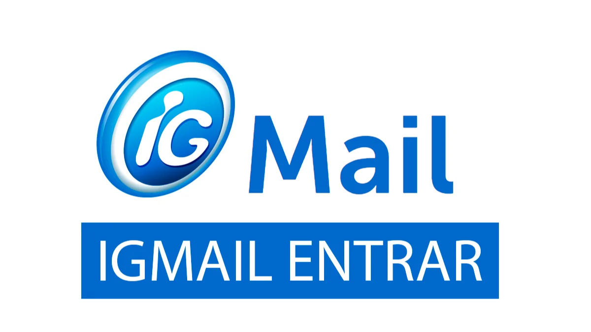 Logo do Igmail com texto de Entrar