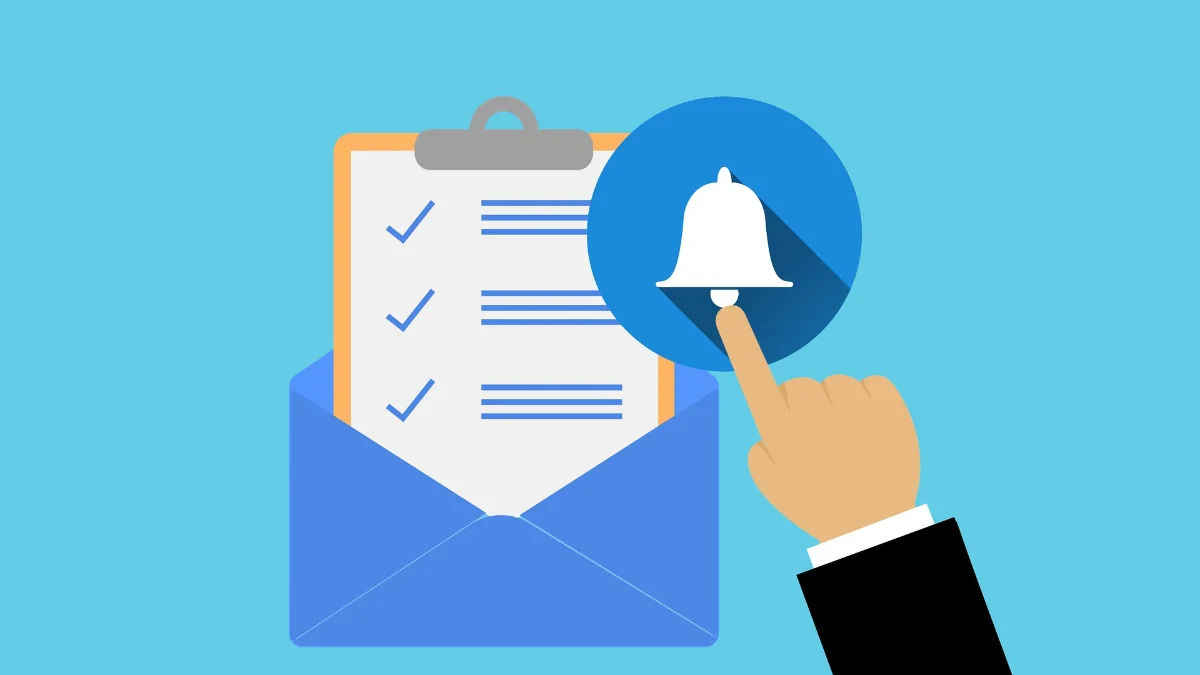 Envelope contendo mensagem