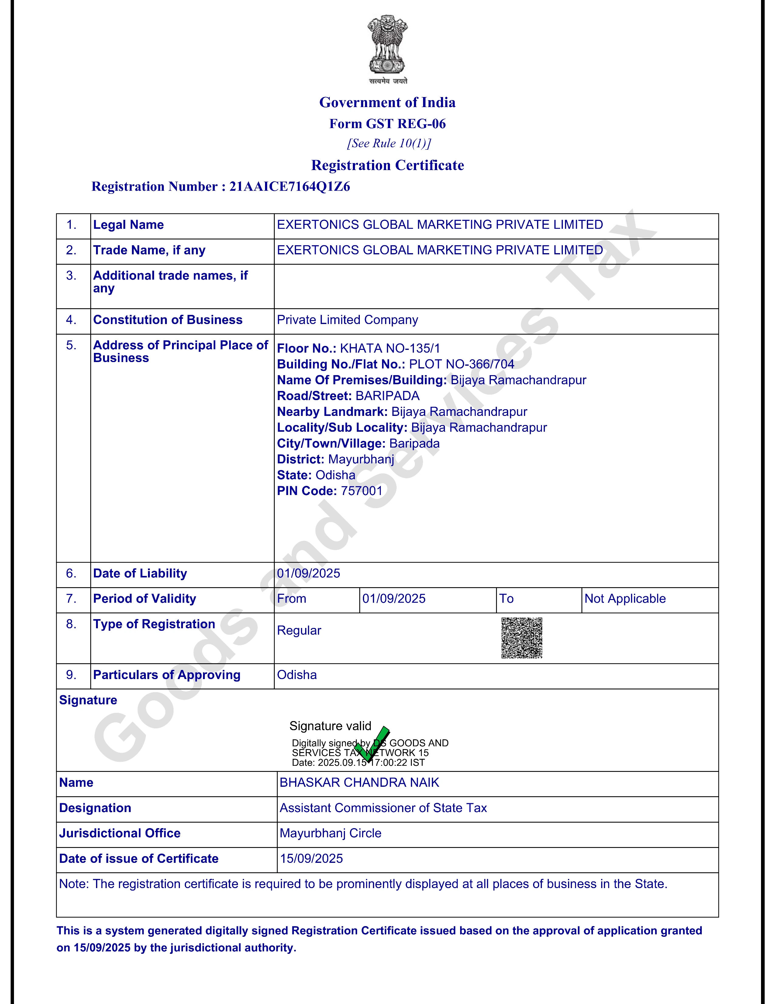 GST Registration