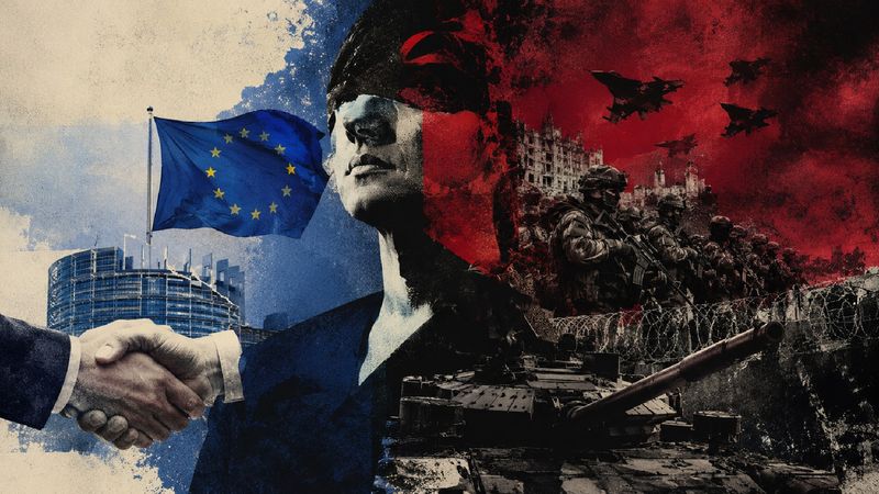 Europe: doctrinal shift towards violence.  Transition to a war economy instead of a “liberal democracy”