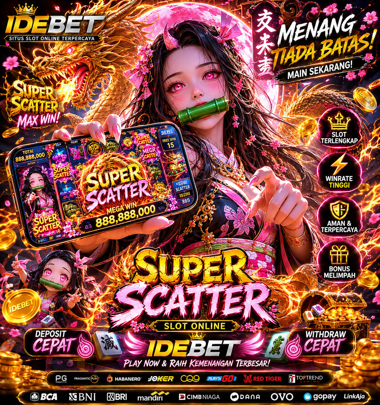 Slot Gacor Maxwin Malam Ini, Kesempatan Menang Besar di IDEBET