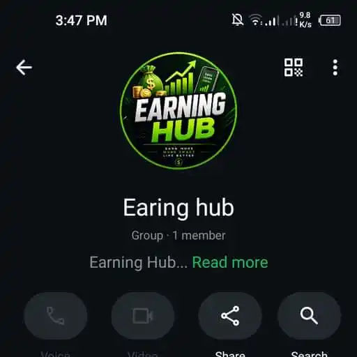 earing hub — business WhatsApp group