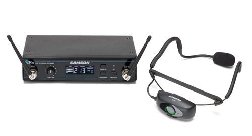 SAMSON AIRLINE 77 QE microfono inalambrico deporte diadema rcapro – RCA –  Audiovisuales, Sonido, Iluminación profesional en Toledo