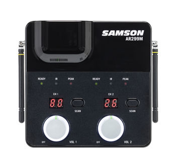 Samson Concert 288m Presentation System système micro serre-tête /cravate  sans fil (bande L 823 - 832 MHz)