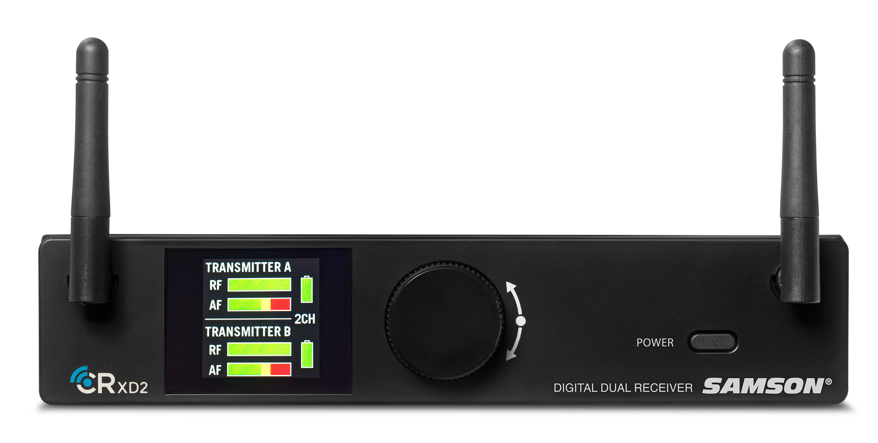 【SAMSON】ワイヤレスマイク4本×受信機2台 Samson Stage 412 4-Channel Wireless Mic System (E Band) | IDJNOW