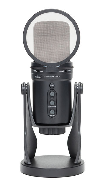 G Track Pro with Pop Filter front view