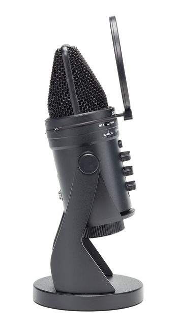 G Track Pro with Pop Filter side view