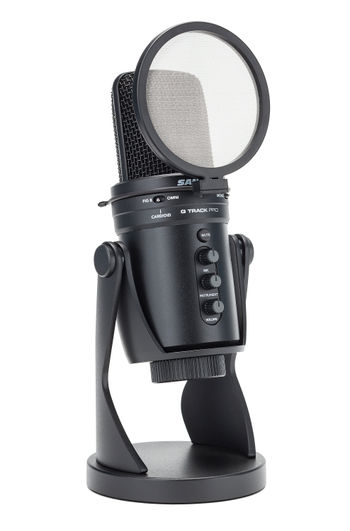 G Track Pro with Pop Filter Angled