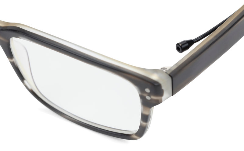 LM10x attached to eyeglasses