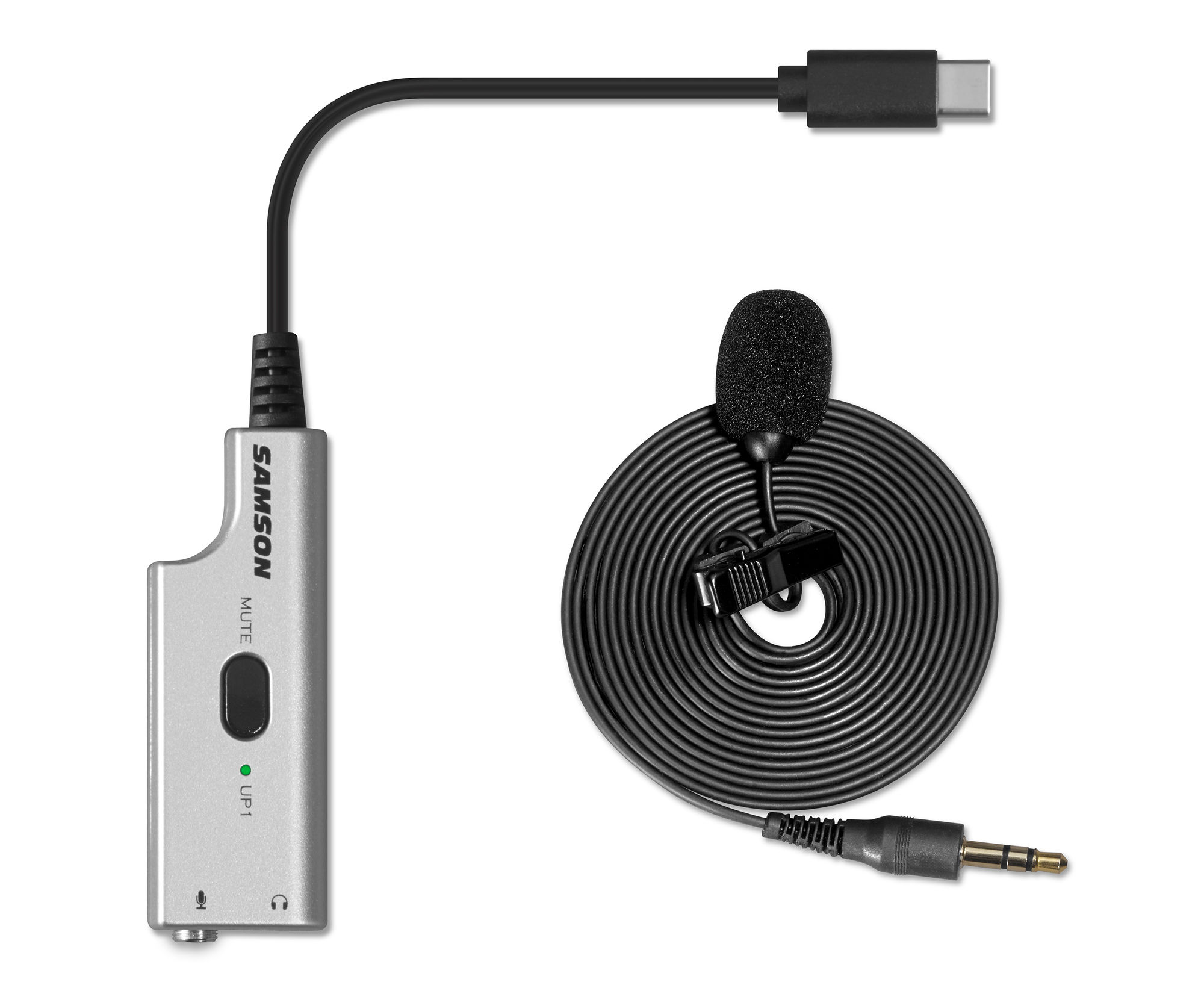 Samson Go Mic Video - Portable USB Microphone with HD Webcam