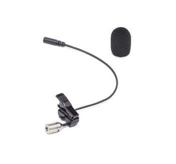 LM7x Lavalier Mic next to windscreen