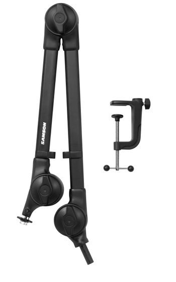 MBA26 Mic Stand Folded with clamp