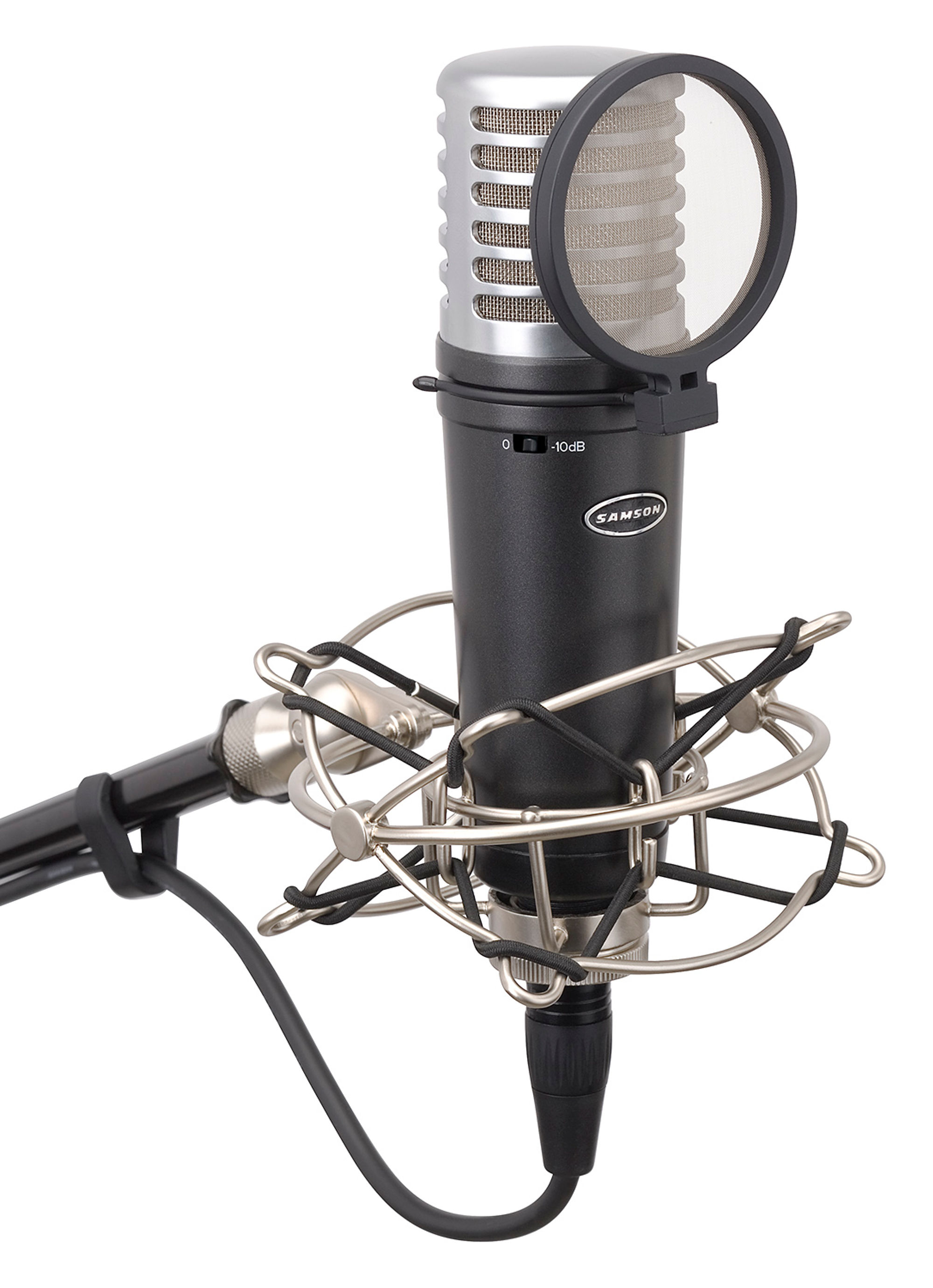 MTR201a with Shockmount and Pop Filter