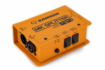 Mic Splitter Angled View