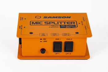 Mic Splitter Front View
