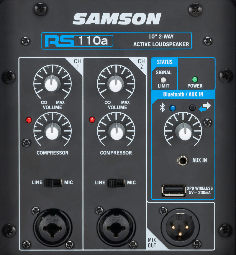 RS110A-Mixer-Panel