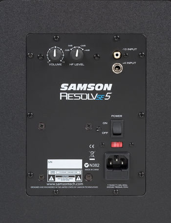 Resolve SE5 back panel