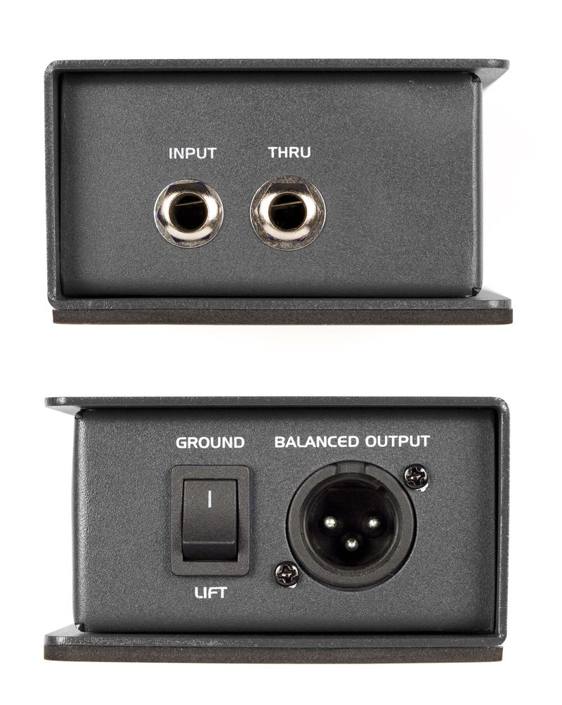 MD1 end panels showing input, thru, output and ground lift