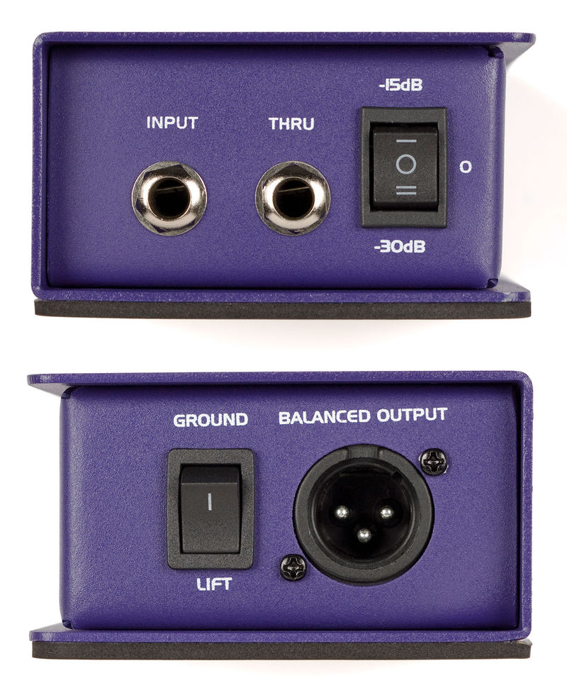 MD1 Pro end panels showing inputs and outputs
