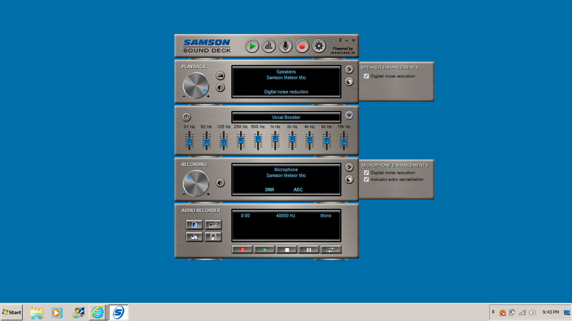 Samson Sound Deck Screenshot Windows