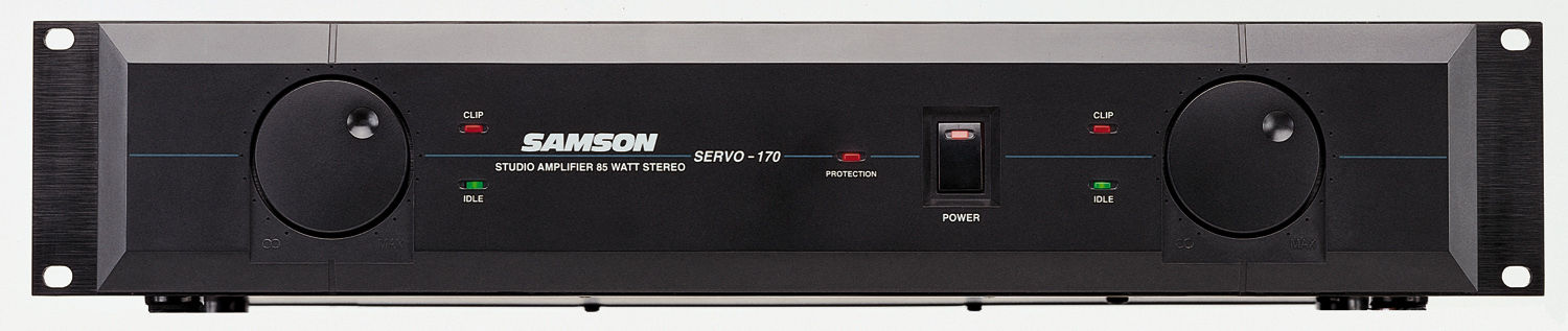 SAMSON パワーアンプSAMSON SERVO-170 85W Dual Channel 2-Ch Studio Amplifier Servo 170 | Samson