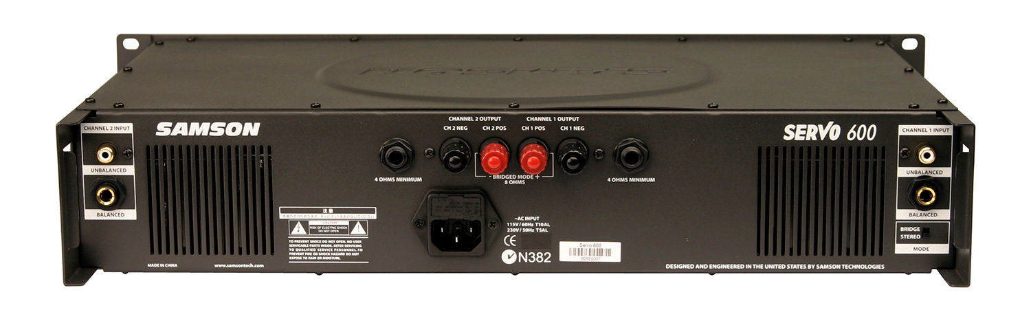 SAMSON SERVO 300 パワーアンプ Samson Servo 300 Power Amplifier | USA