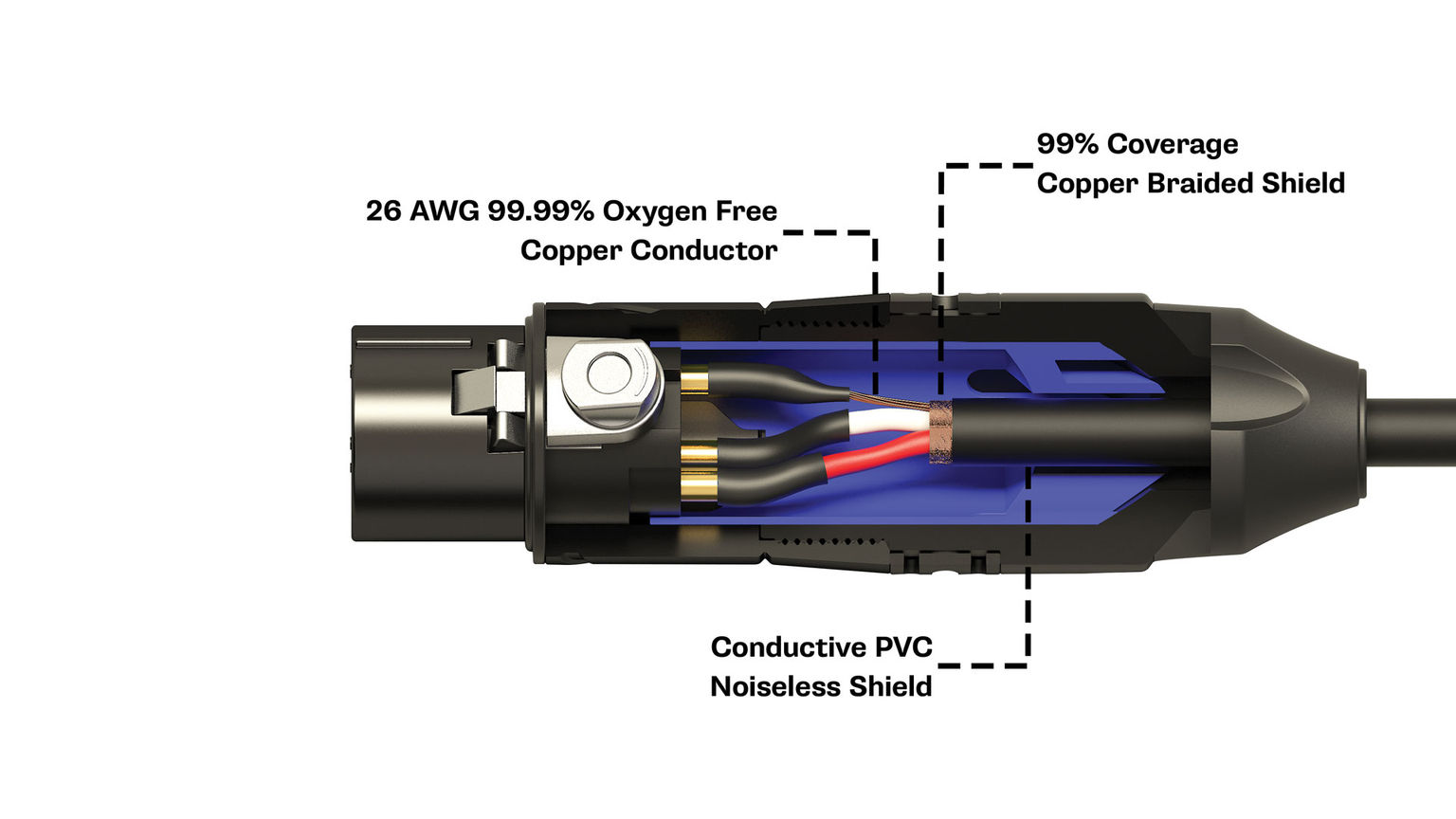 XLR-Female-Cutaway