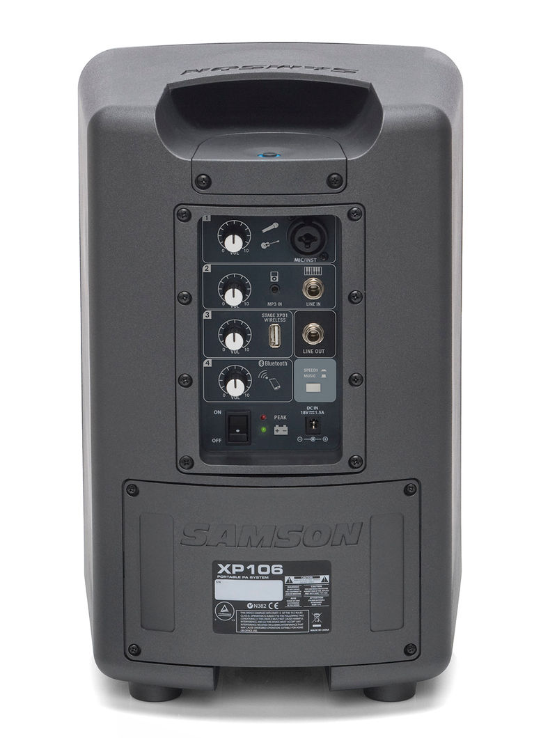 XP106 Rear Panel