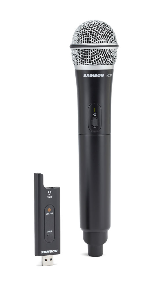 SAMSON GO MIC MOBILE HANDHELD SYSTEM MICROFONO PALMARE WIRELESS PER  SMARTPHONE, TABLET E FOTOCAMERA