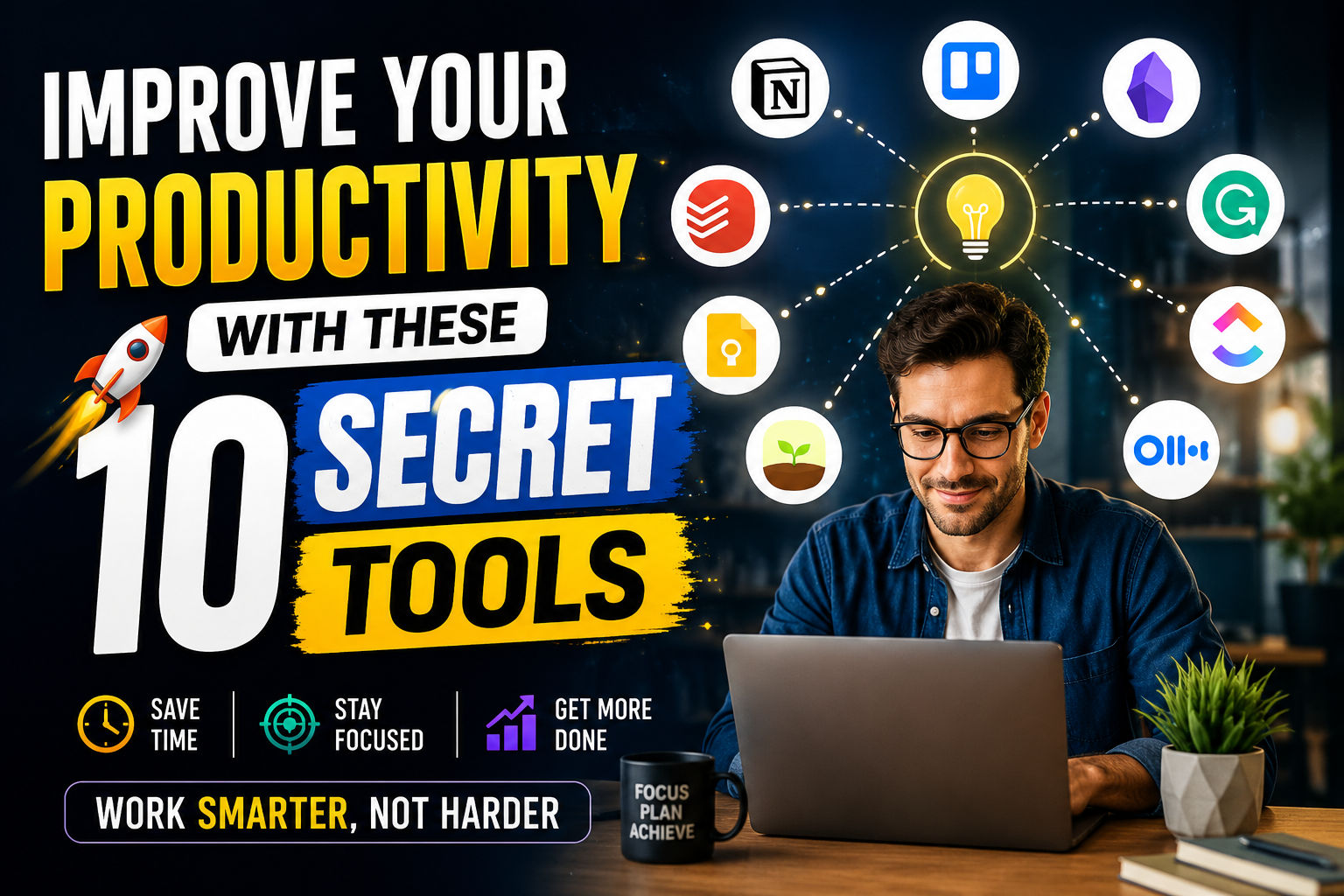 Improve Your Productivity with These 10 Secret Tools