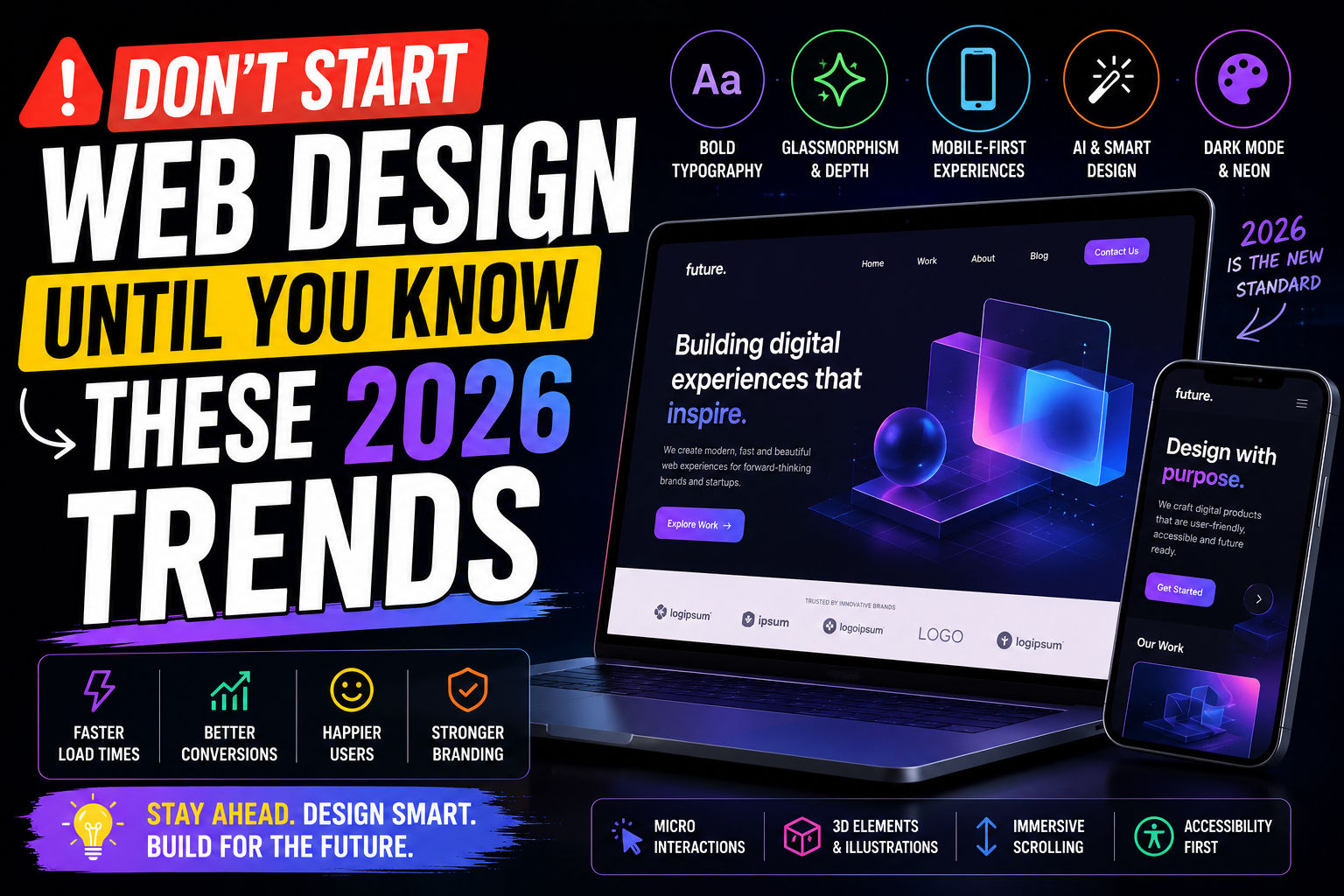 Don't Start Web Design Until You Know These 2026 Trends
