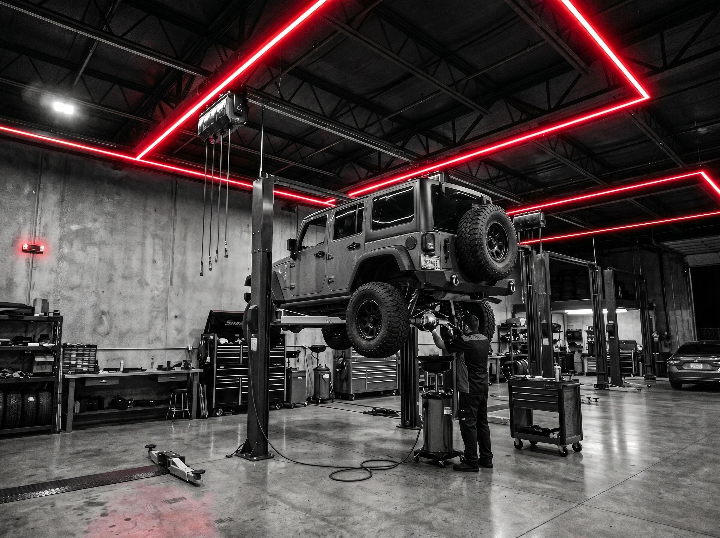 All Things Automotive professional repair bay