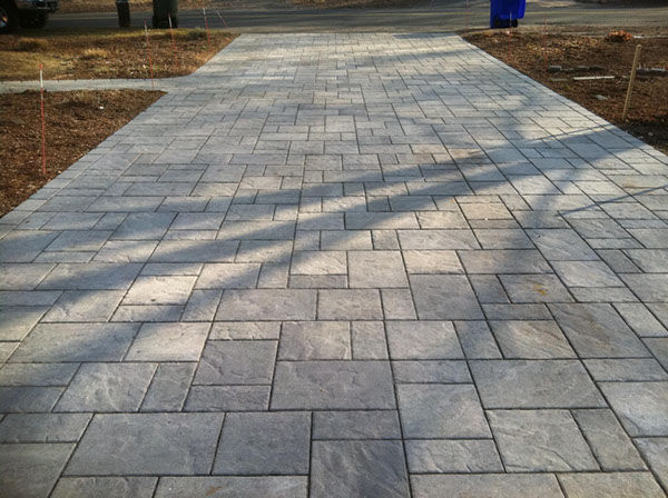 Retro Stone Landscaping premium patio project in Toronto