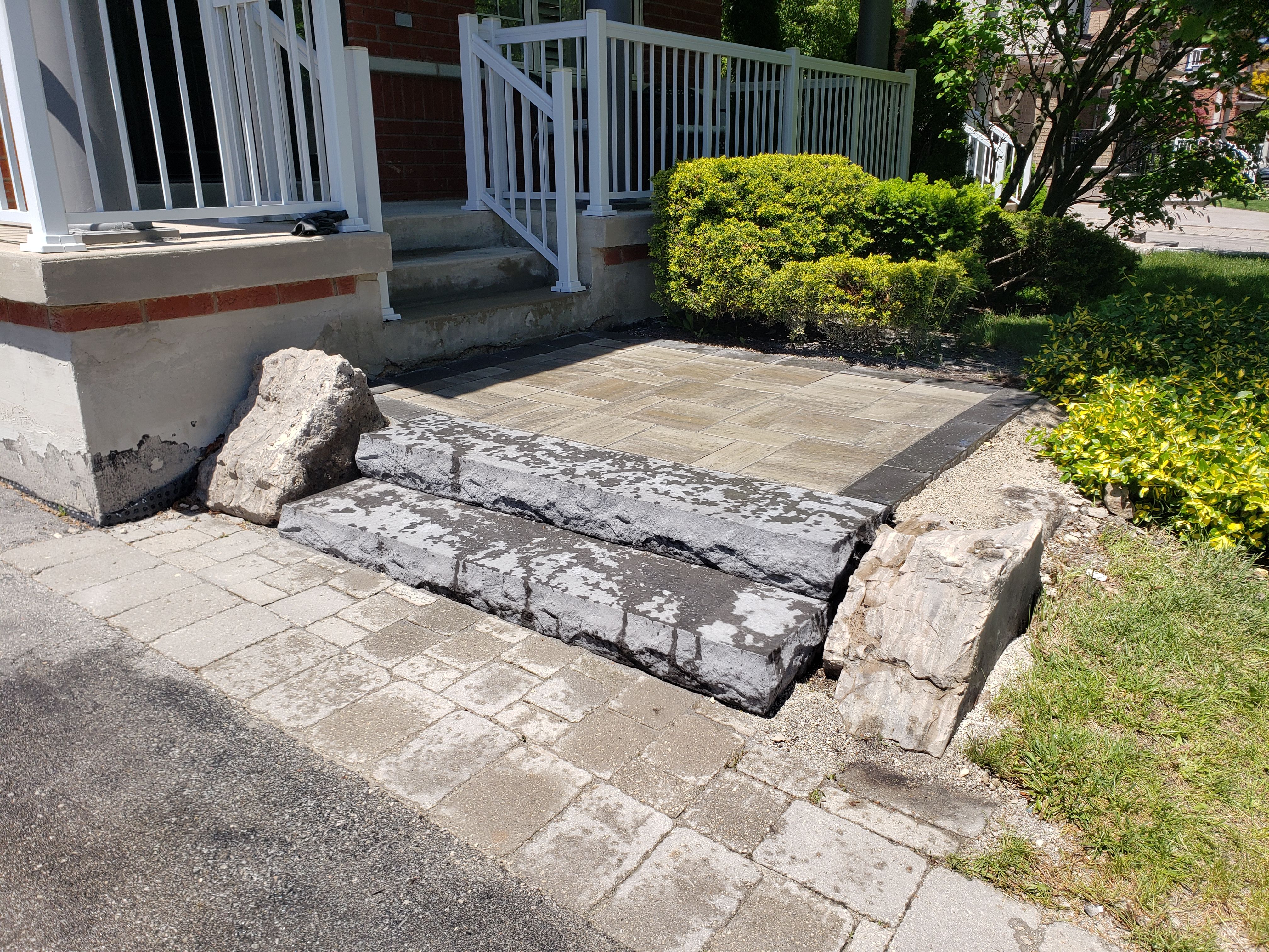 Steps landscape project 1