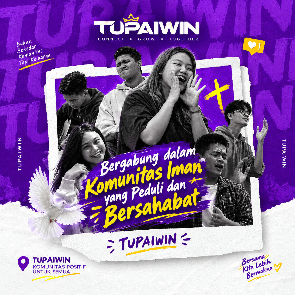 TUPAIWIN Komunitas Iman yang Peduli