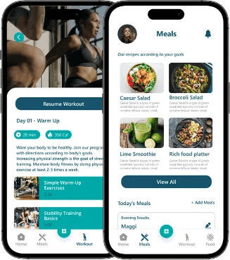 diet and nutrition app development