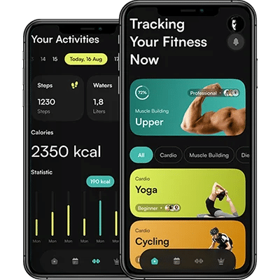 fitness activity tracking app development