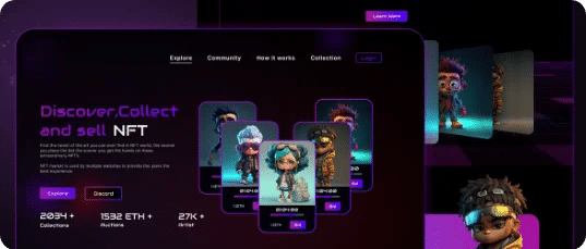 NFT Marketplace Website Development