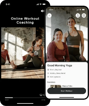 online workout coaching app development