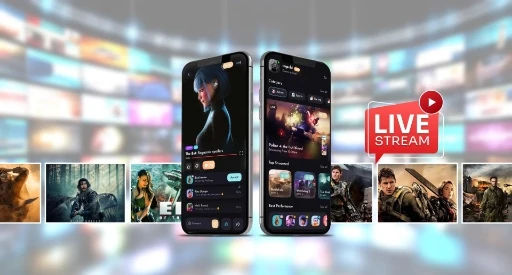 streaming apps for mobile and web